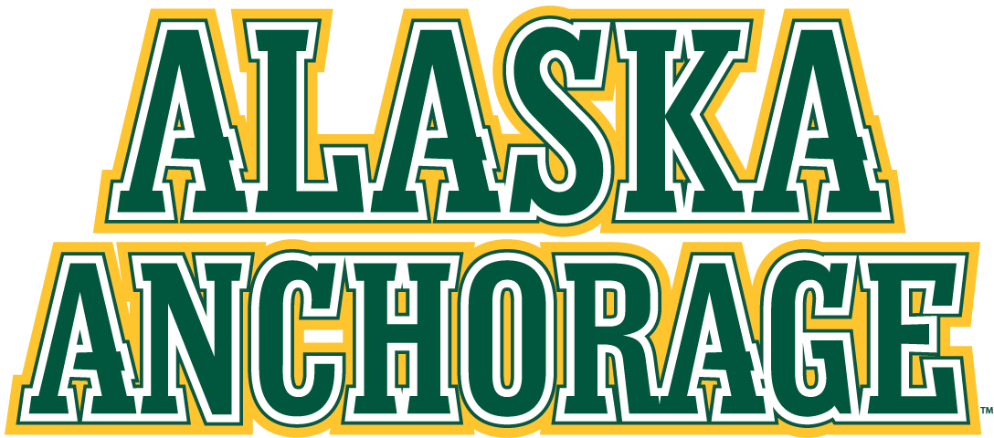 Alaska Anchorage Seawolves 2004-Pres Wordmark Logo vinyl decal